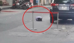 Phát hiện vali màu tím chứa thi thể thai nhi giấu dưới gầm ô tô