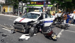 Tai nạn liên hoàn, 6 xe tông nhau, nhiều người nhập viện