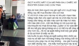 Câu chuyện ‘giọt nước mắt của mẹ phía sau chiếc Exciter dành cho con trai’ sẽ khiến nhiều bạn trẻ biết yêu cha mẹ hơn