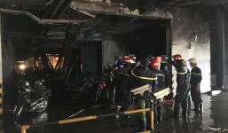 Vụ cháy thứ 2 tại chung cư Carina: Do máy bơm quá nóng bất ngờ phát hỏa