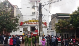 Hà Tĩnh: Cháy quán karaoke, chưa xác định được người thương vong