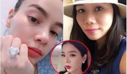 Vợ Chu Đăng Khoa “mỉa mai” Hà Hồ khoe nhẫn kim cương hàng 'chợ'?