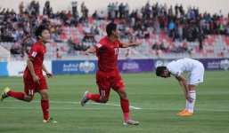 Đội tuyển Việt Nam cầm hòa Jordan trên sân khách