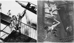 Bức ảnh tang thương hai mẹ con rơi từ chung cư đang cháy khiến người xem không khỏi xót xa