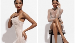 Hoa hậu HHen Niê lần đầu mặc mốt khoe nội y sau đăng quang