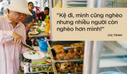 Cô bán cơm dễ thương hết sức ở Sài Gòn: '10 ngàn cũng bán, khách nhiêu tiền cũng có cơm ăn”