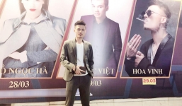 Được khen 'ngang cơ' với Hồ Ngọc Hà và Khắc Việt khi khoe poster, đây là phản ứng của Hoa Vinh