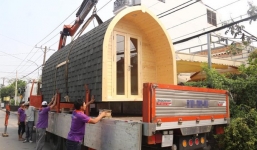 Homestay cơ động 140 triệu ở Sài Gòn khiến nhiều người thích thú