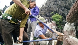 Chính thức tháo dỡ công trình trái phép xâm phạm danh thắng Tràng An