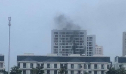 Cháy chung cư PARCSpring ở Sài Gòn, hàng trăm người dân bỏ chạy