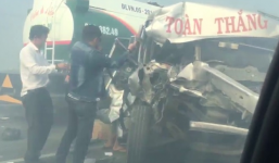 Người dân đốt rơm khiến khói đen bao trùm cao tốc Long Thành - Dầu Giây, hàng loạt xe tông nhau liên hoàn