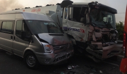 Mới nhất vụ tai nạn trên cao tốc Long Thành - Dầu Giây: Đóng tạm hướng vào từ huyện Long Thành