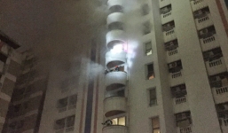 Thái Lan: Chung cư 15 tầng bốc khói ngùn ngụt, 3 người thiệt mạng, hơn 100 người bị thương