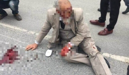 Xôn xao đoạn video màn bốc đầu xe máy phi như ngựa của cụ ông