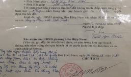 Đề nghị buộc thôi việc cán bộ tư pháp giả chữ ký của Chủ tịch phường