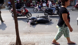 Nam thanh niên say rượu chạy tốc độ cao va vào trụ điện tử vong