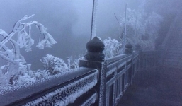 Thời tiết mới nhất 8/4: Miền Bắc rét về đêm, Fansipan tiếp tục xuống 0 độ