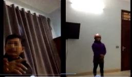 Chủ tịch xã thăng chức sau khi lộ clip nghi vào nhà nghỉ với nữ cán bộ