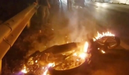 Công an Đồng Nai vào cuộc vụ ô tô của CSGT gây tai nạn rồi bỏ chạy