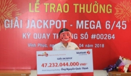 Chủ nhân may mắn nhận Jackpot 47 tỷ đồng công khai họ tên