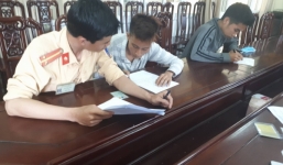 Triệu tập nhóm thanh niên đầu trần, dàn hàng ngang trên Quốc lộ 1A khi đi đón dâu