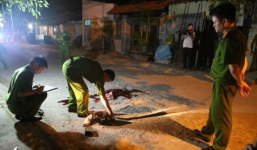 Chồng đầu thú sau khi lái xe máy tông vợ tử vong