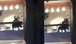 Cặp đôi ngang nhiên 'yêu cuồng nhiệt' tại quán trà sữa khiến nhiều người nhức mắt