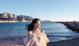 Ngỡ ngàng với nhan sắc nóng bỏng của diễn viên 'Phía trước là bầu trời'