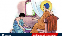 Đức Phật bắt con trai uống nước rửa chân bẩn, lý do đằng sau người làm cha mẹ cần lưu tâm
