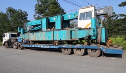 Công ty có xe chở 'quái thú' lại bị phạt vì vận hàng quá tải