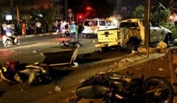 Vụ xe bán tải đâm hàng loạt xe máy: Tài xế chạy quá nhanh, vượt đèn đỏ