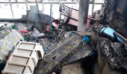 Hà Nội: Cháy trường mầm non, cô trò hoảng loạn