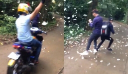 Clip nhóm phượt thủ rồ ga, hú hét, giẫm đạp đàn bướm ở Cúc Phương