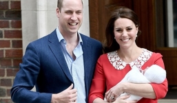 Không phải ngẫu nhiên mà Công nương Kate lại chọn đầm đỏ trong buổi diện kiến công chúng sau sinh