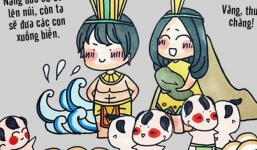 Các truyền thuyết nổi tiếng nói là nhớ ngay đến vua Hùng