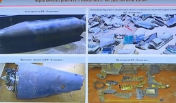 Nga công bố những hình ảnh đầu tiên về 2 quả tên lửa tối tân tấn công Syria bị 'tóm sống'