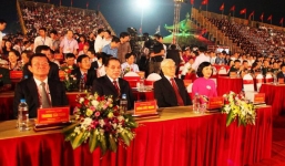 Tổng Bí thư dự lễ kỷ niệm 1050 năm Nhà nước Đại Cồ Việt