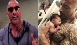 Dwayne Johnson hủy sự kiện quan trọng, gửi video xin lỗi để ở nhà chăm sóc con gái