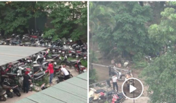 CSGT Hà Nội lên tiếng về đoạn clip nghi CSGT cấu kết tháo đồ xe bị tạm giữ