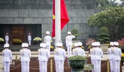 Xúc động lễ thượng cờ tại Quảng trường Ba Đình nhân ngày 30/4