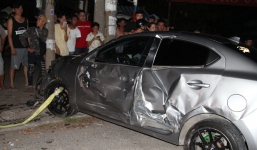 Ô tô gây tai nạn liên hoàn trong đêm 30/4 ở Đồng Nai: 6 người trong một gia đình gặp nạn