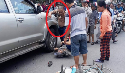 Tình tiết bất ngờ vụ xe bán tải lùi ngược chiều đâm chết một cụ bà