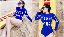 Kỳ Duyên mặc bikini 20 triệu, khoe 3 vòng đẹp mướt mắt