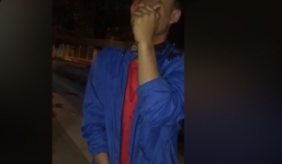 Công an vào cuộc điều tra vụ nam thanh niên bị xích cổ, quỳ giữa đường vì ném đá xe khách