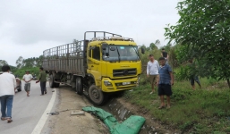 Nghệ An: Xe tải thả dốc lấn làn khiến 1 người chết thảm