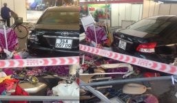 Nhân viên rửa xe đạp nhầm chân ga, đâm thẳng hội chợ khiến 5 người bị thương