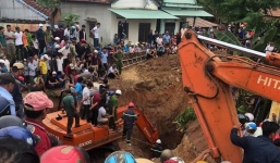 Đi đào giếng thuê, cụ ông bị đất đá vùi lấp sâu 8m, thiệt mạng