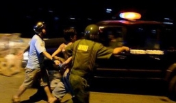 Công an nổ súng trấn áp nhóm thanh niên dương tính với chất ma tuý