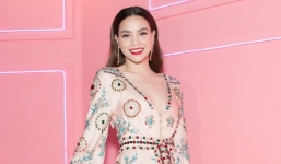 Yêu nhau lâu, đến dáng chụp ảnh của Hồ Ngọc Hà và Kim Lý trong cùng sự kiện cũng giống nhau thế này!