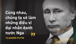 TT Putin: Nước Nga 'mạnh mẽ như phượng hoàng', mỗi lần hồi sinh lại đạt đỉnh cao mới